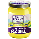 fresho! Organic A2 Desi Cow Ghee, Rich Aroma, Traditional Bilona Method, 100 g